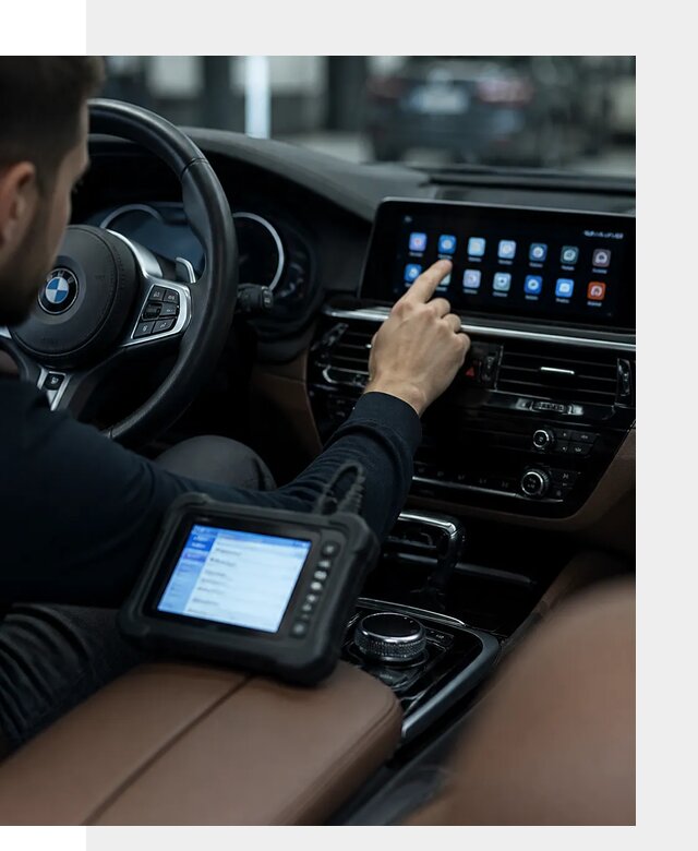 Установка приложений и мультимедиа сервисов BMW в Череповце