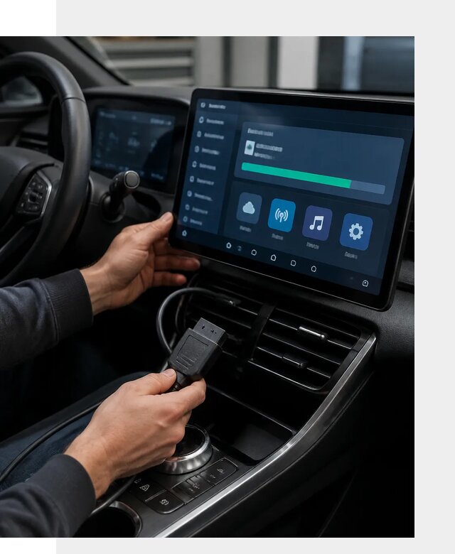 Установка приложений BYD для автомобиля под ключ в Череповце