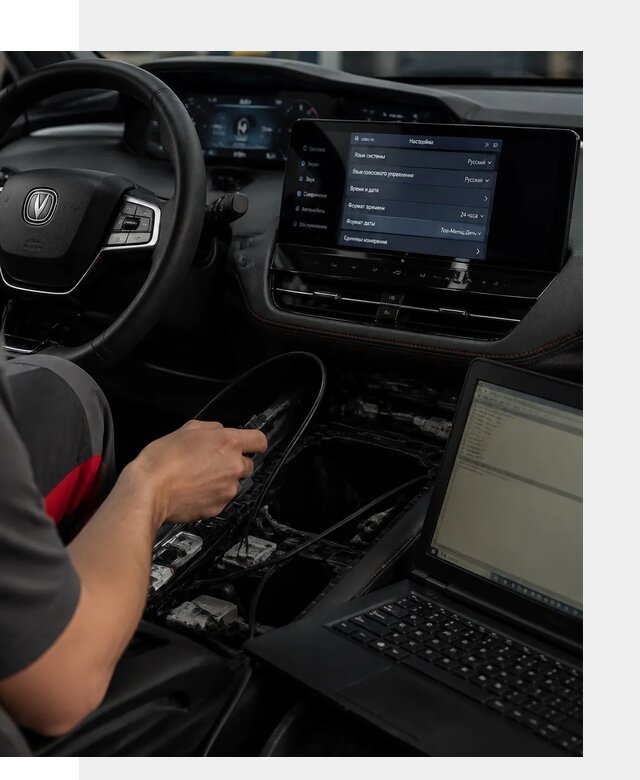 Русификация автомобиля Changan UNI-K под ключ в Череповце