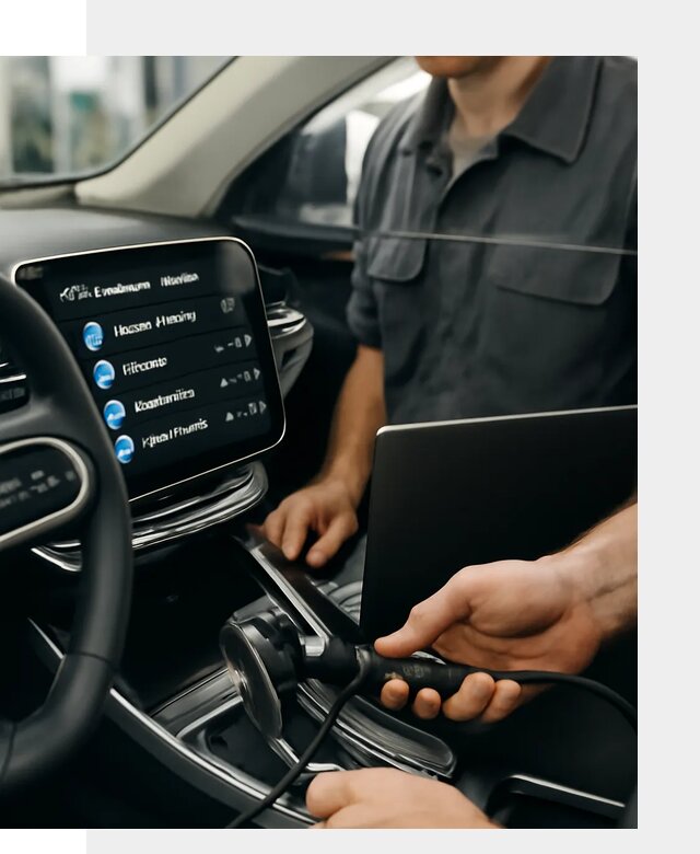 Установка приложений Geely для мультимедиа автомобиля в Череповце