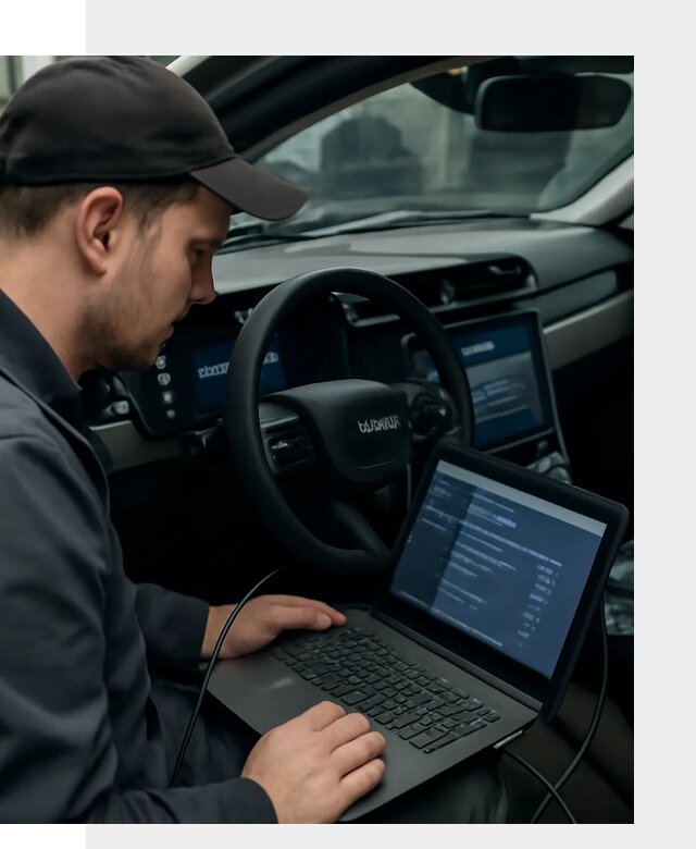 Профессиональная русификация автомобилей Lynk Co в Череповце