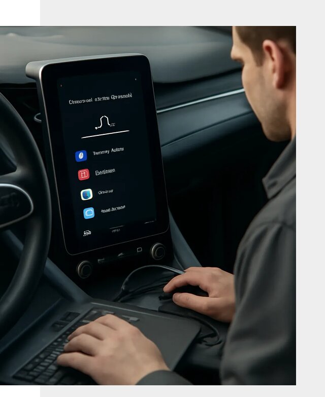Установка приложений Lynk Co на автомобиль в Череповце