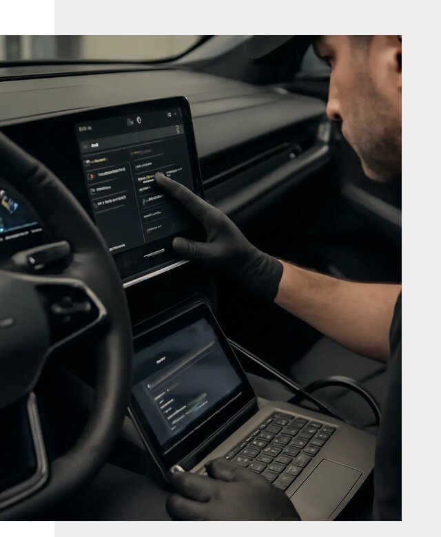 Русификация приборной панели Rising автомобиля в Череповце