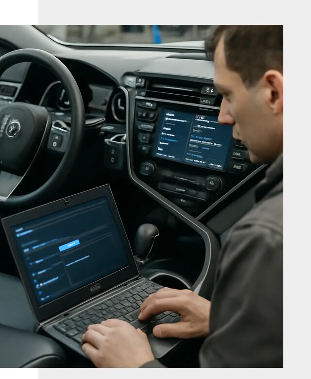 Русификация Toyota Camry 80 для мультимедиа в Череповце