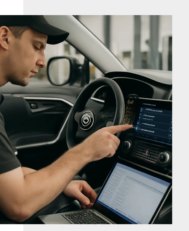 Русификация мультимедиа Toyota для автомобилей в Череповце
